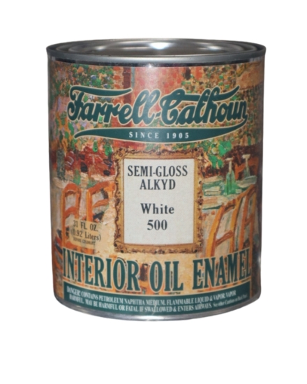 Picture of 500 Interior Oil-Based Semi-Gloss  Alkyd Enamel