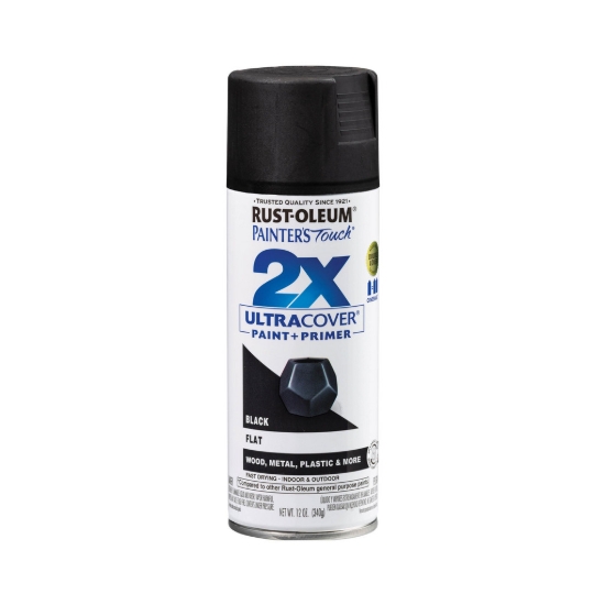 Picture of 2X SPRAY FLAT BLACK