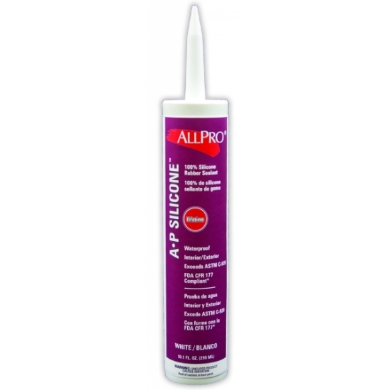 Picture of ALLPRO SILICONE WHITE CAULK