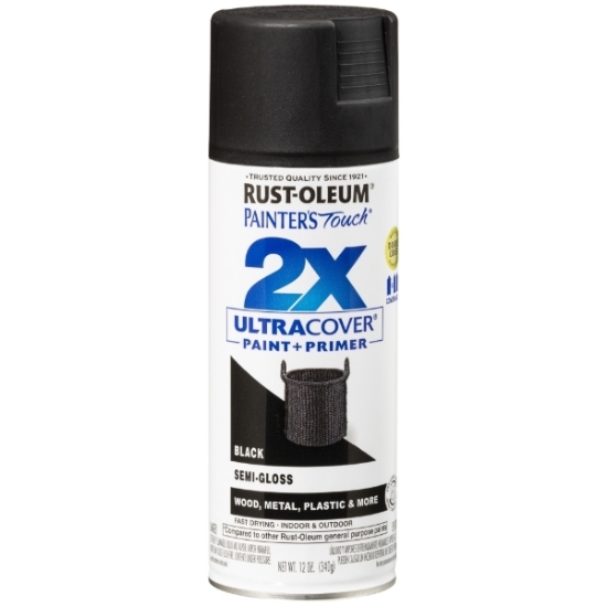 Picture of 2X SEMI/GLOSS BLACK SPRAY