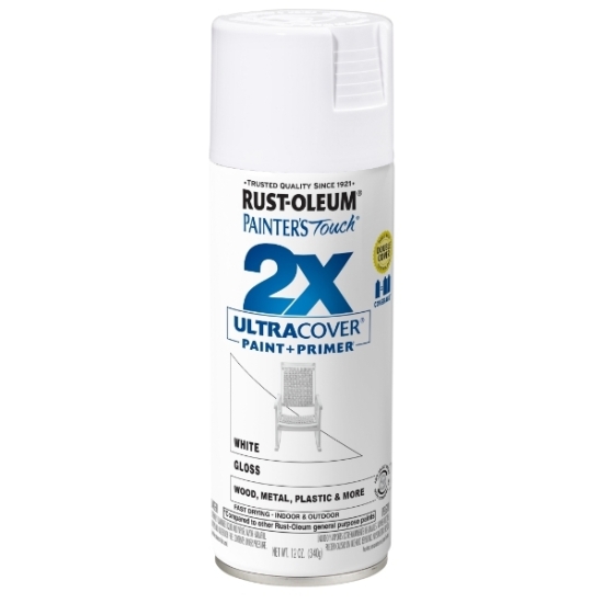 Picture of 2X SPRAY GLOSS WHITE