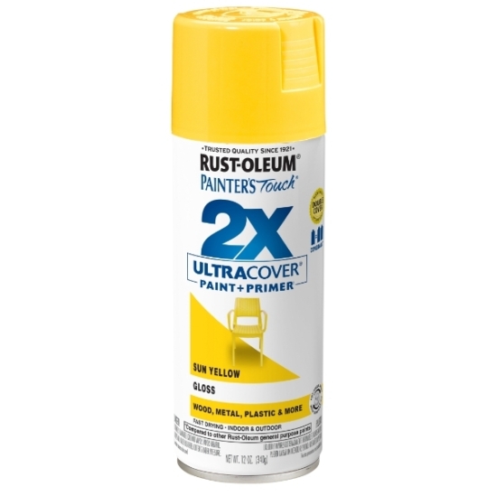 Picture of 2X SPRAY SUN YELLOW