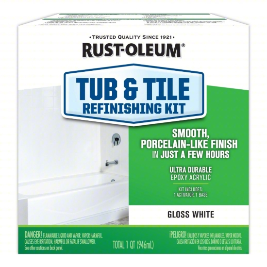 Picture of TUB&TILE WHITE 2 PART