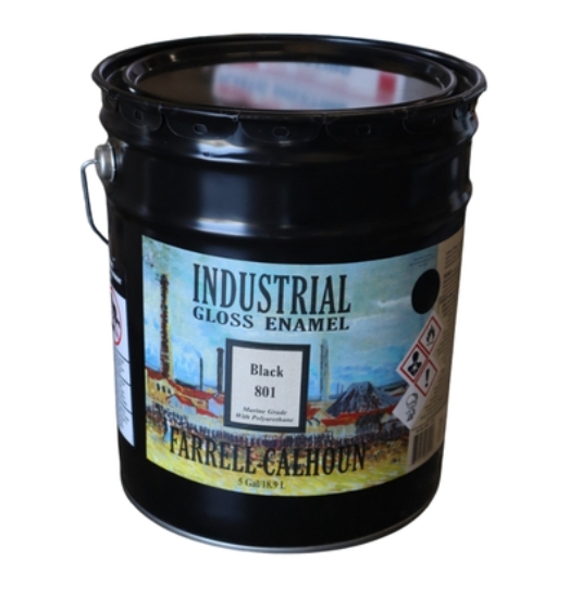 Picture of 801 IND ENAMEL BLACK